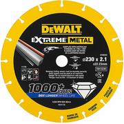 Диск алмазний DeWALT 230x2.1x22.23 мм по металу (DT40255)