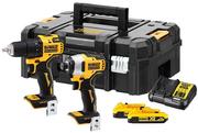 Набір з 2-ух інструментів DeWALT DCK2061D2T