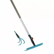 Комплект Gardena Combisystem: граблі сталеві (30 см, 12 зубців) + розпушувач сталевий (9 см, 3 зубці) + ручка дерев'яна 130 см