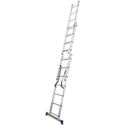 Трисекційна алюмінієва драбина VIRASTAR Triomax Pro 3x7 ступенів (TS6107)