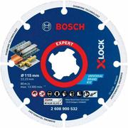 Алмазний диск по металу Bosch X-LOCK Expert for Metal, 115x22,23 мм (2608900532)