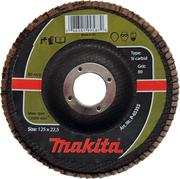 Пелюстковий шліфувальний диск Makita 115х22.23 К60 карбід кремнію (P-65305)