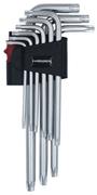 Набір Г-образних ключів HAISSER TORX T10-50 (48114)