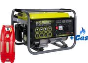 Двопаливний генератор Konner Sohnen BASIC KSB 6500C ГАЗ-БЕНЗИН