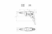 Шурупокрут мереживий Metabo SE 6000 (620046000)