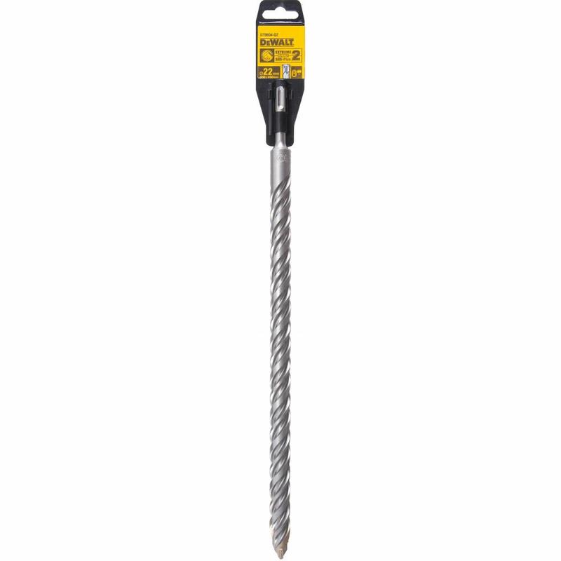 Бур DeWALT "SDS-Plus EXTREME2", 22x400x450мм.