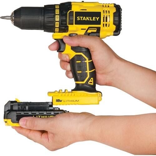 Дриль-шурупокрут Stanley SCD201D2K