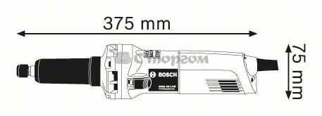 Шліфмашина пряма Bosch GGS 28 LCE (0601221100)