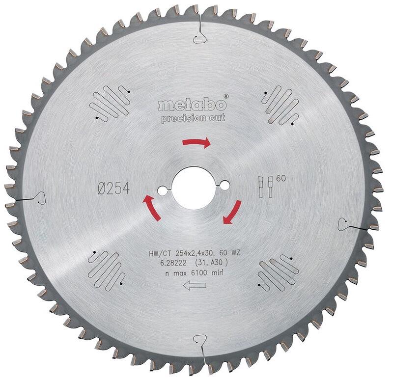Пильний диск Metabo 305x30, HW/CT 80зуб. (628055000)