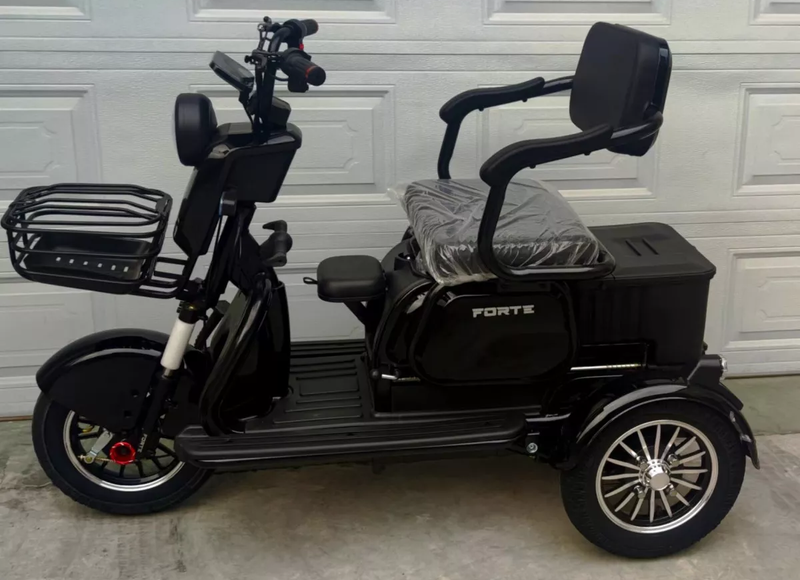 Електроскутер Forte FAMILY MAX, чорний (137210)