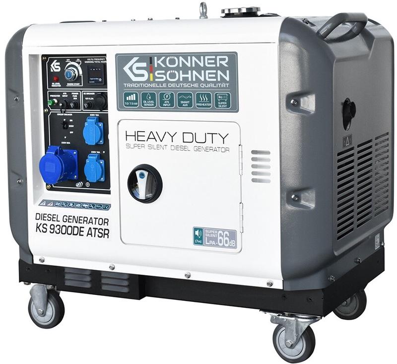 Дизельний генератор Konner Sohnen KS 9300DE ATSR Super S