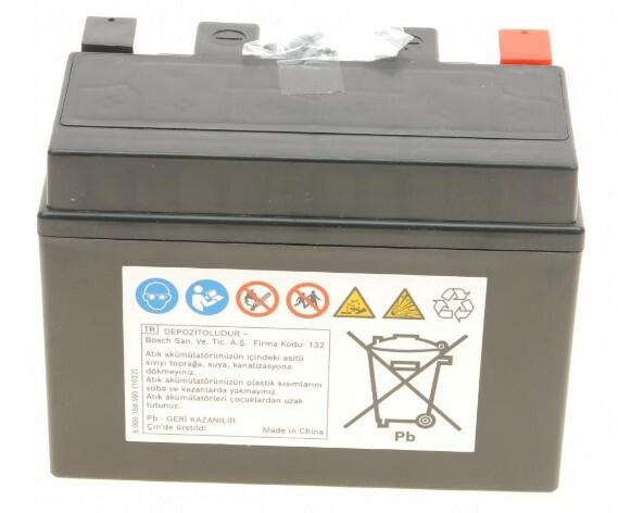 Мото акумулятор Bosch, 11.2Ah/220A (0 986 FA1 130)