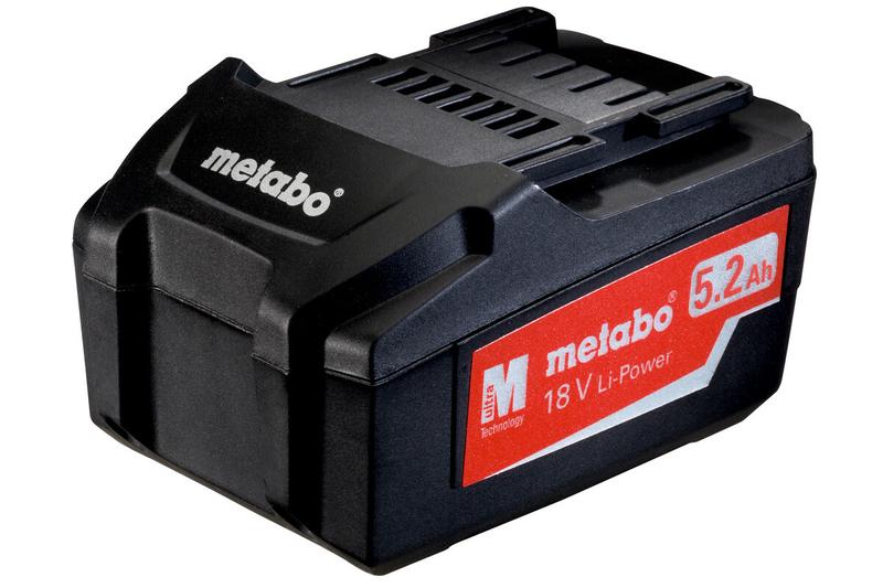 Акумуляторний блок Metabo 18 В 5,2 Aг, LI-Power Extrem (625592000)