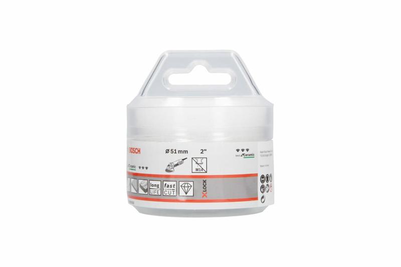 Алмазна коронка Bosch Dry Speed X-LOCK 51 мм (2608599016)