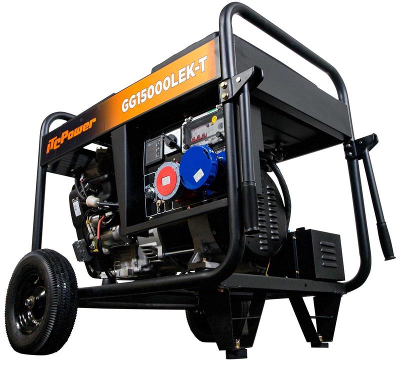Генератор бензиновий ITC Power GG15000LEK-T (6823886)