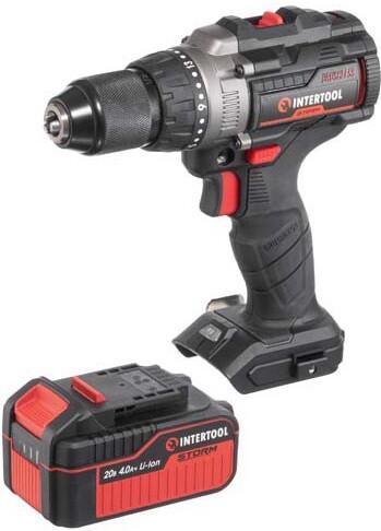 Акумуляторний дриль-шурупокрут INTERTOOL WT-0361