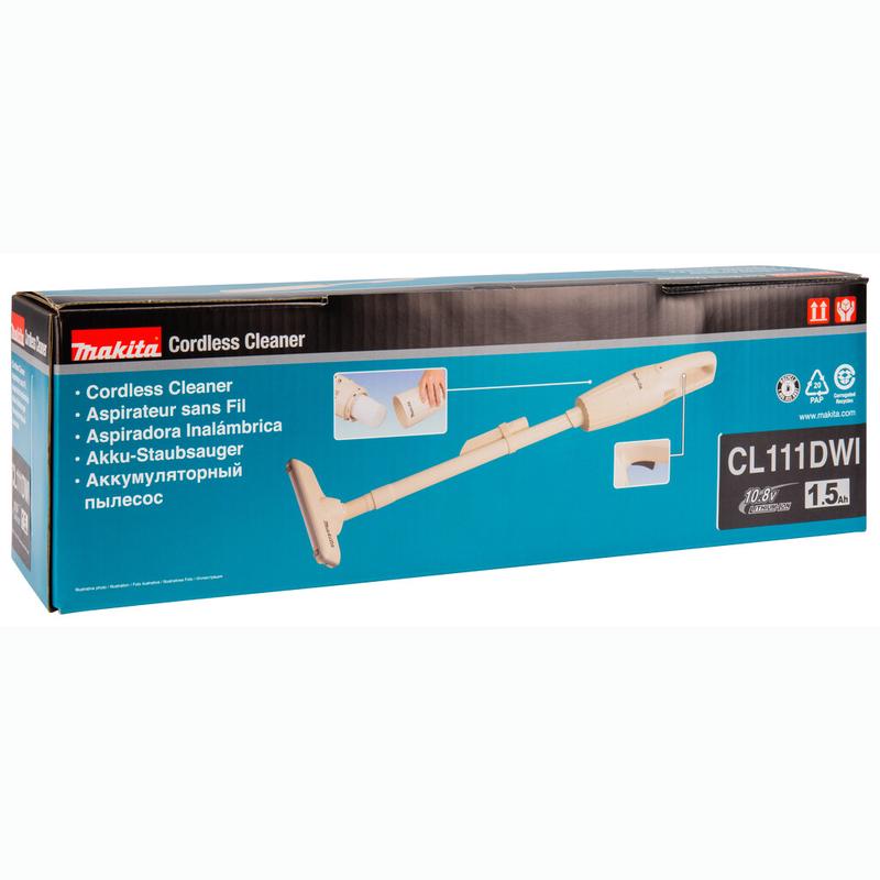 Акумуляторний пилосос Makita CL111DWI