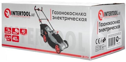 Газонокосарка електрична INTERTOOL DT-2265