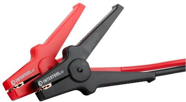 Пускові провода Intertool 600 А, 4 м (AT-3048)