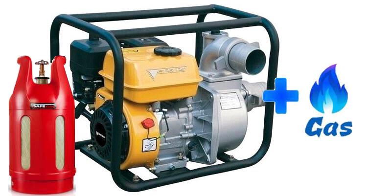 Газова мотопомпа FORTE FP40HP LPG