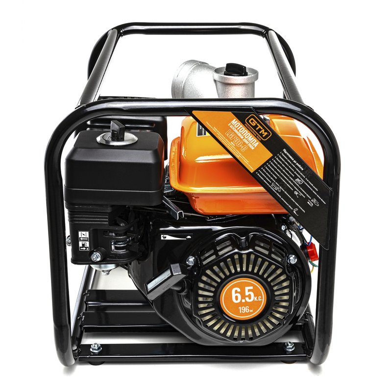 Мотопомпа бензинова GTM LGP30-C для чистої води (LGP30-C) 83936