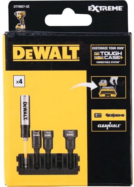 Касета з набором торцевих головок DeWalt Extreme Impact DT70827