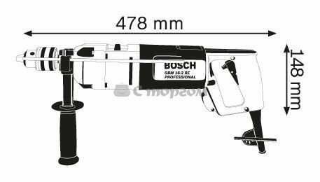 Дриль ударний Bosch GBM 16-2 RE (0601120508)
