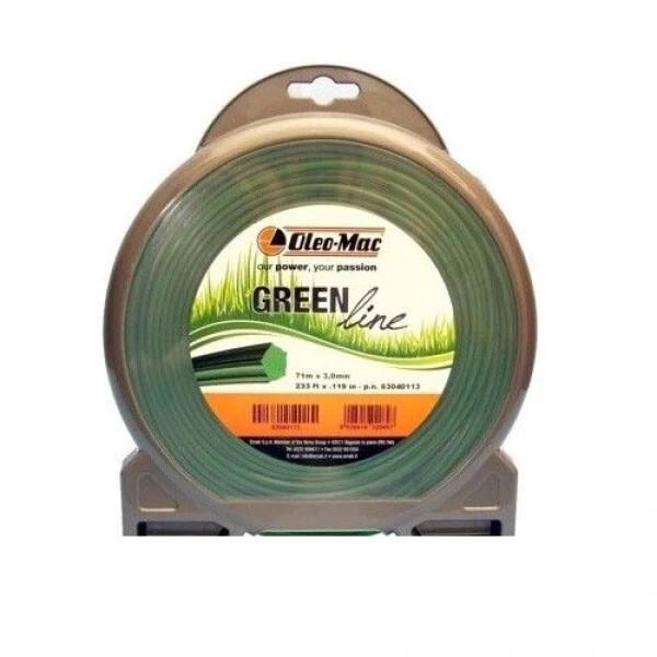 Ліска косильна Oleo-Mac GREENLINE 2,0*15м (63040267S)