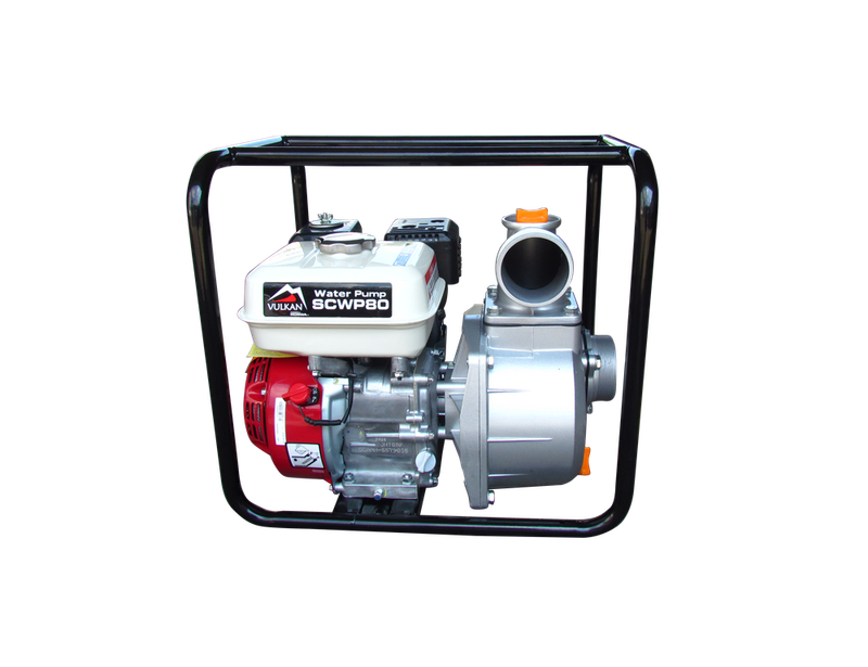 Мотопомпа бензинова Vulkan SCWP80H для чистої води з двигуном Honda GX 160 81497