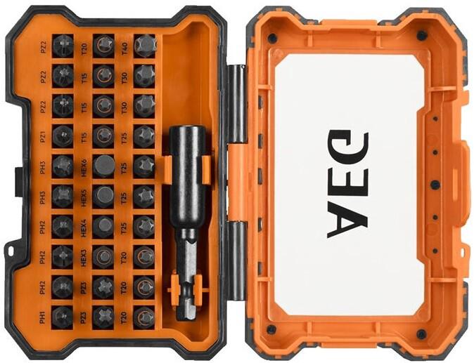 Набір викруткових насадок ударних AEG 25 мм, HEX- 1/4 "30 шт. В футлярі (AAKSD31)