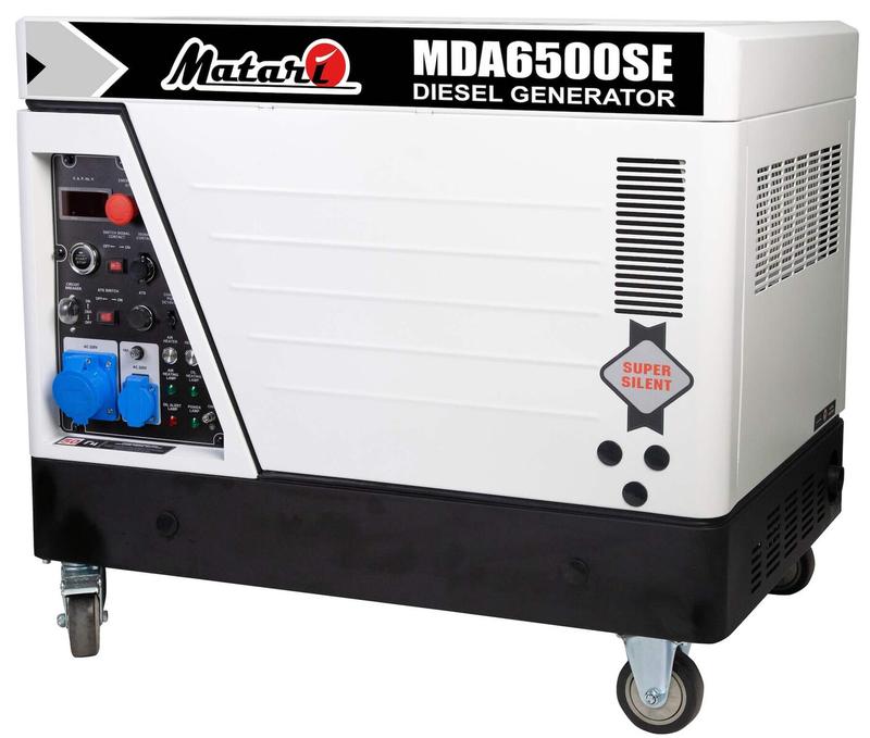 Дизельний генератор Matari MDA6500SE-ATS
