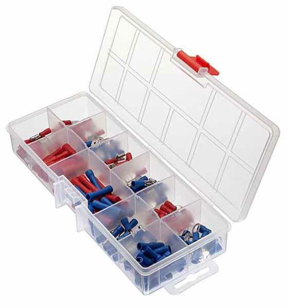 Конектори обтискні Intertool 144 шт. (TC-9010)