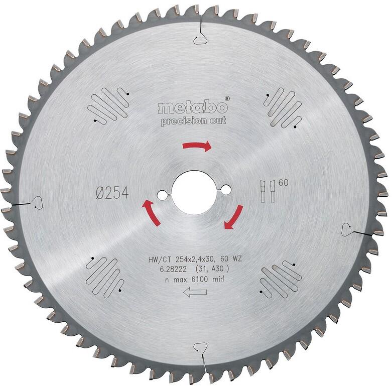 Пильний диск Metabo 190x20, HW/CT 48 WZ (628034000)