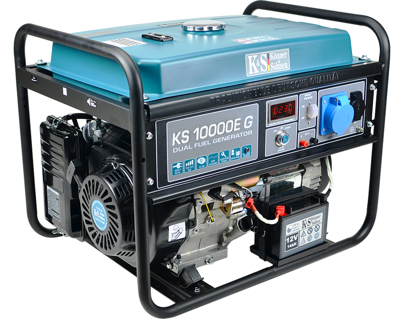 Двопаливний генератор Konner Sohnen KS 10000E G