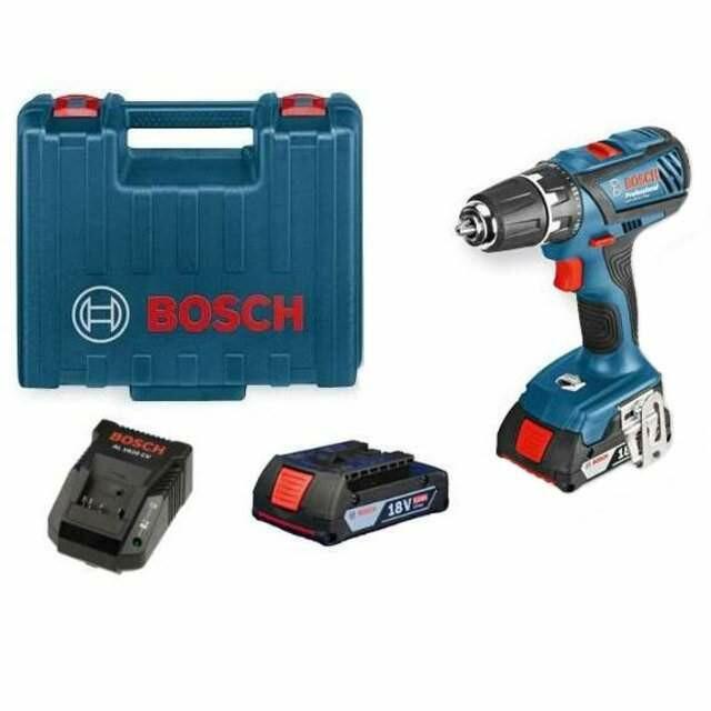 Акумуляторний кутовий дриль-шурупокрут Bosch GSB 18-2-LI Plus (06019E7120)