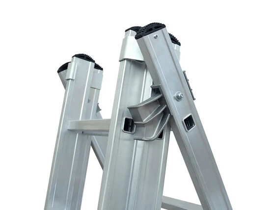 Трисекційна алюмінієва драбина VIRASTAR Triomax Pro 3x7 ступенів (TS6107)