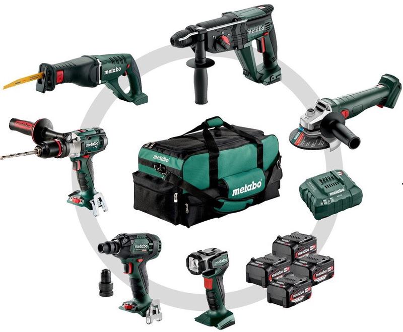 Комплект акумуляторних інструментів Metabo Combo Set 6.1 (685211000)