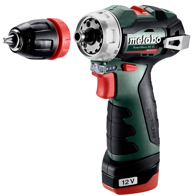 Акумуляторний безщітковий дриль-шурупокрут Metabo PowerMaxx BS BL Q (601749500)