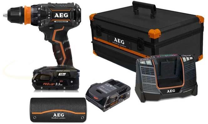 Акумуляторний дриль-шурупокрут AEG BSB18CBLLELI-252X (4935464410)