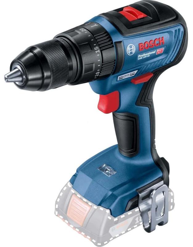 Набір акумуляторних інструментів Bosch GSB 18V-50 + GAS 18V-1 (0615990M44)