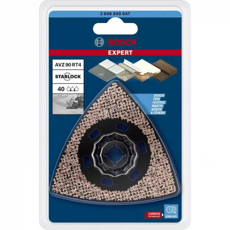 Шліфувальне полотно Bosch Expert Starlock Multimaterial AVZ90RT4 (2608900047)
