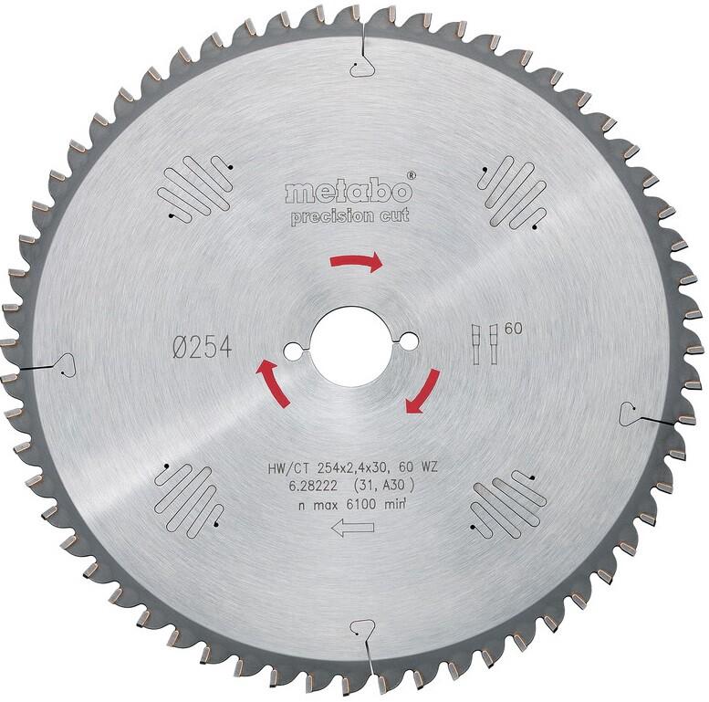 Пильний диск Metabo 305x30, HW/CT 48 WZ5 ° (628227000)