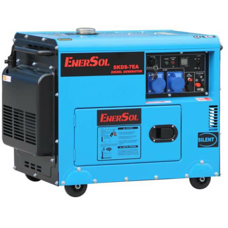 Дизельний генератор EnerSol однофазний SKDS-7EA (B)