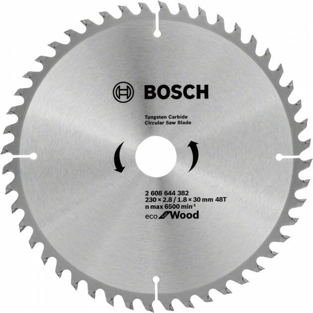 Пильний диск Bosch ECO WO 230x30 48 зуб. (2608644382)
