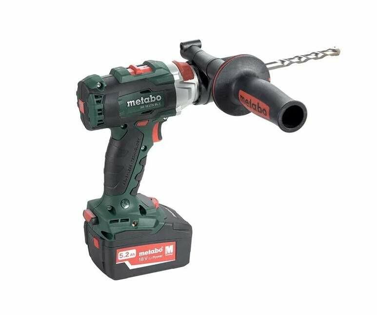 Акумуляторний ударний дриль-шурупокрут Metabo SB 18 LTX BL I (602352890) (без акумулятора і ЗП)