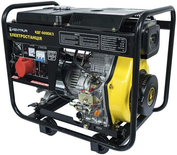 Дизельний генератор Кентавр KДГ505ЕК/3