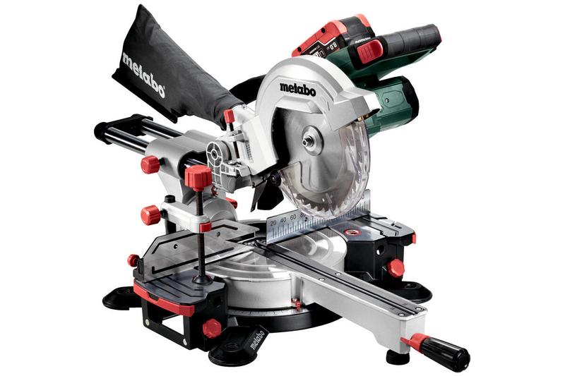 Акумуляторна пила торцювальна Metabo KGS 18 LTX 216 LiHD 2x8.0 Ah (619001810)