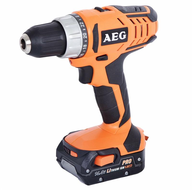 Ак. дриль-шурупокрут AEG BS14G2LI KIT4X