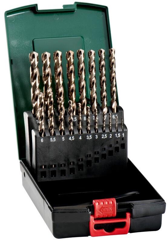 Набір свердел Metabo по металу HSS-Co SP 19 штук (627671000)