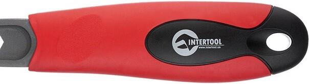 Ключ розвідний Intertool 200 мм, двокомпонентна рукоятка (HT-0196)
